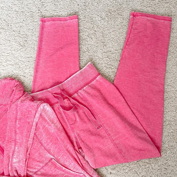 Y2K Hot Pink Jacket and Pants Tracksuit - Picture 6 of 8